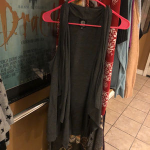 Bobeau Womens Vest Open Front